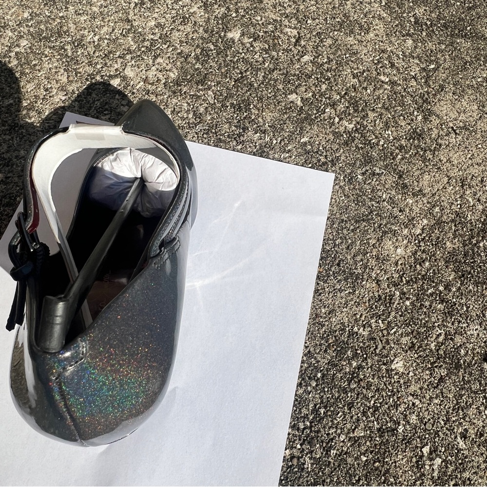 High Heel iridescent Patent shoes - Picture 3 of 14